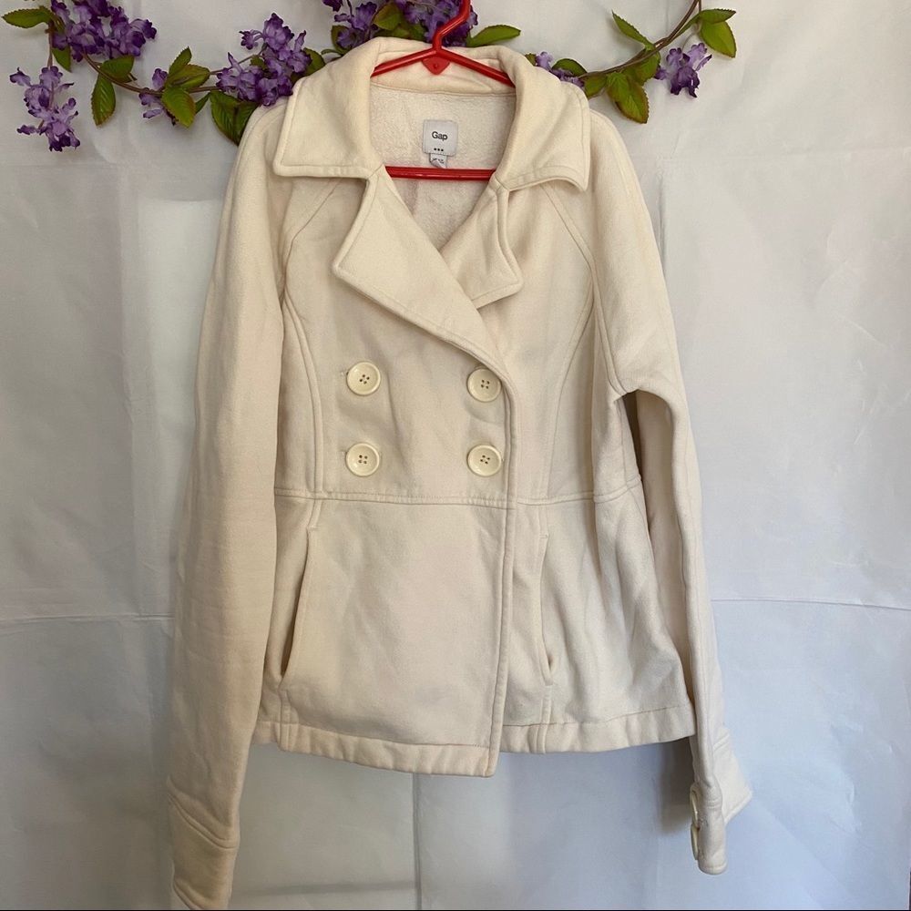 Gap off-white jacket,